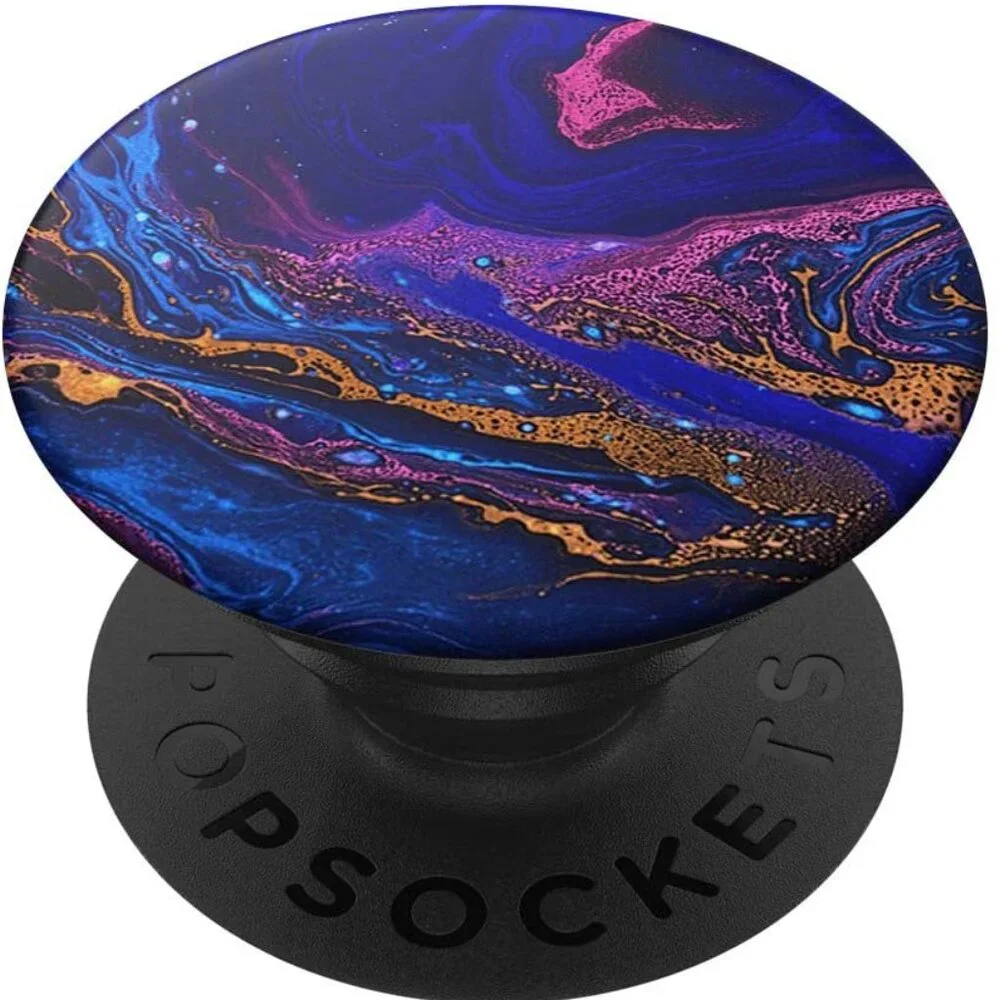 Galactic Magma Popsockets Single Grip & Stand Universal Phones and Tablet Holder
